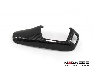 BMW Gear Shift Knob Trim - Carbon Fiber BMW Gear Shift Knob Trim - Carbon Fiber